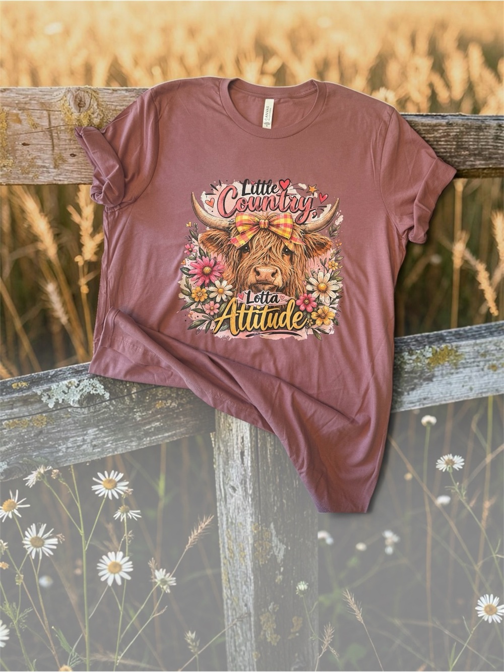Custom Highland Cow T-shirt
